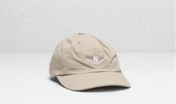 Norse Projects Light Twill Sports Cap Utility Khaki