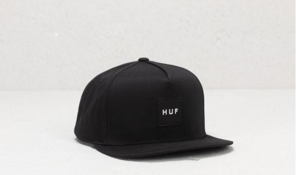 HUF Essentails Box Snapback Black