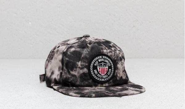 HUF Worldcup Federation Washed 6 Panel Black