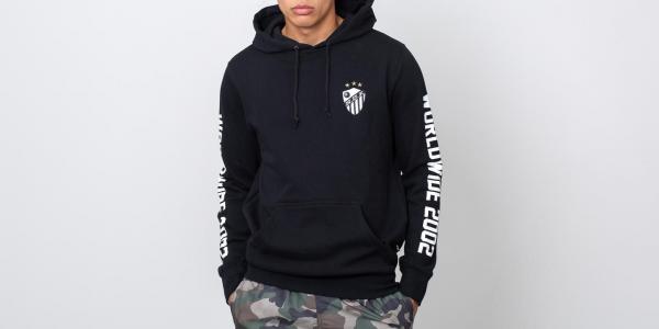 HUF Worldcup Defender Pullover Hoodie Black