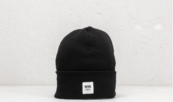 WOOD WOOD Gerald Tall Beanie Black