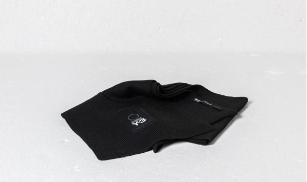 Y-3 Logo Scarf Black