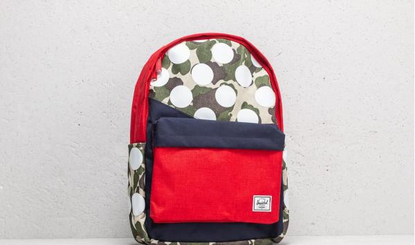 Herschel Supply Co. Classic Backpack Frog Camo/ Barbados Cherry/ Polka Dot