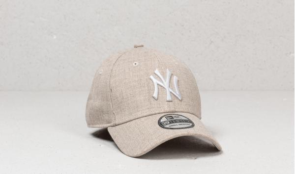 New Era 39Thirty MLB New York Yankees Cap Heather Oatmeal