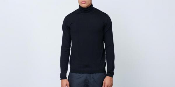 WOOD WOOD Jaques Turtleneck Black