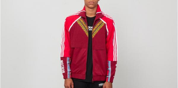 adidas x Pharrell Williams HU Afro Tracktop Collegiate Burgundy