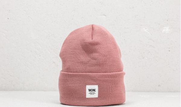 WOOD WOOD Gerald Tall Beanie Dark Rose