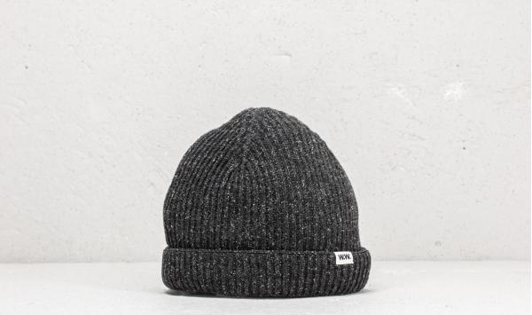 WOOD WOOD Daci Ribbed Beanie Dark Grey