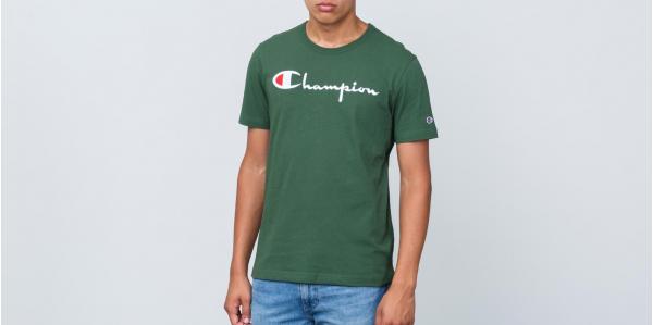 Champion Crewneck T-Shirt Green