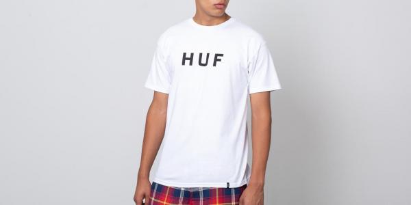HUF Essentials OG Logo White