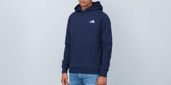 The North Face Raglan Red Box Hoodie Urban Navy