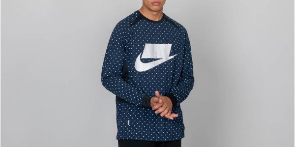 Nike Sportswear Long-Sleeve Top Blue