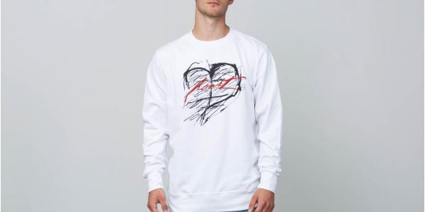 FTSHP x MAXIM Crewneck Sweatshirt White