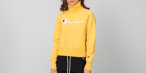 Champion Turtle Neck Longsleeve Sweatshirt Golden Yellow