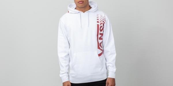 Vans Distort Pullover Hoodie White