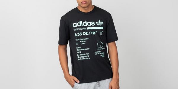 adidas Kaval Tee Black/ Clear Mint