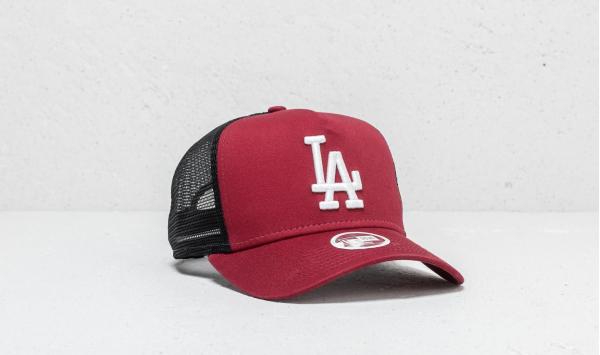New Era 9Forty MLB Los Angeles Dodgers Trucker Burgundy/ Black