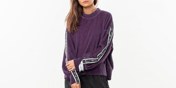 Champion Crewneck Sweatshirt Purple