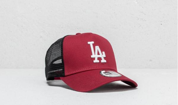 New Era 9Forty MLB Los Angeles Dodgers Trucker Burgundy/ Black