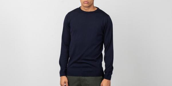 Norse Projects Sigfred Merino Sweater Dark Navy