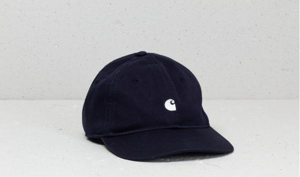 Carhartt WIP Madison Logo Cap Dark Navy/ White