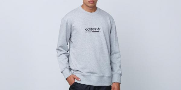 adidas Kaval Crewneck Medium Grey Heather