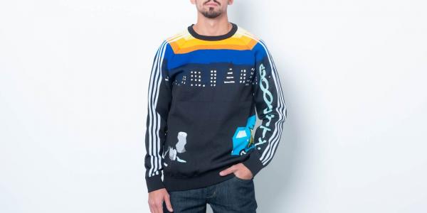 adidas x United Arrows & Sons Knit Tops Crewneck Black