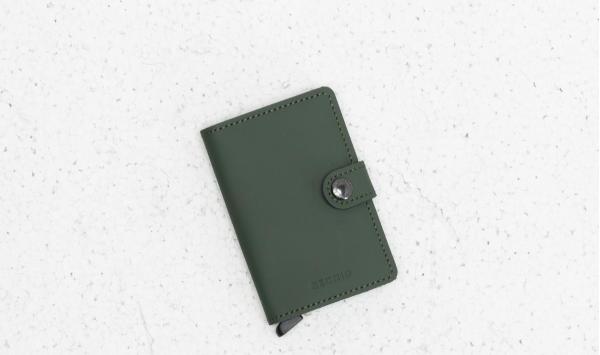 Secrid Miniwallet Matte Green/ Black