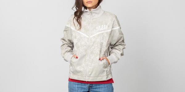 Nike Sportswear Track Jacquard Jacket Beige/ White