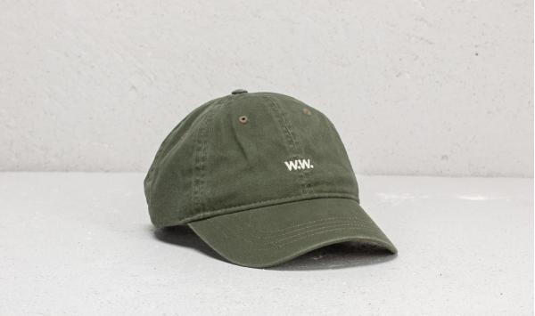 WOOD WOOD Low Profile Cap Dark Green