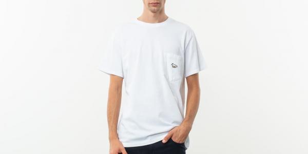 MAISON KITSUNÉ Quadri Fox Shortsleeve Tee White