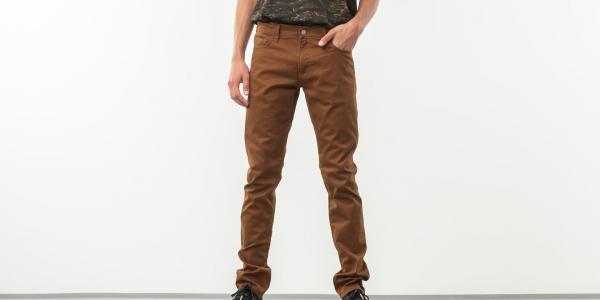 Carhartt WIP Rebel Pants Hamilton Brown Rinsed