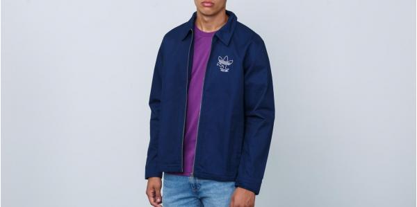 adidas Ankeny Jacket Collegiate Navy/ White
