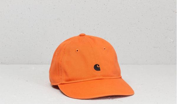 Carhartt Madison Logo Cap Jaffa/ Black
