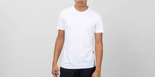 Reigning Champ Jersey Short Sleeve Crew Neck Tee White
