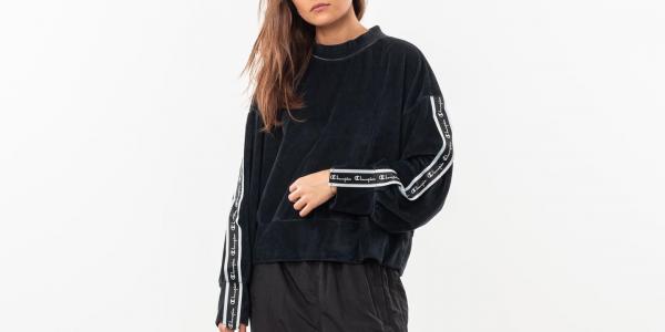 Champion Crewneck Sweatshirt Black