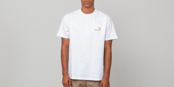 Carhartt WIP American Script Shortsleeve Tee White