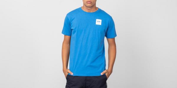 WOOD WOOD Box Tee Bright Blue