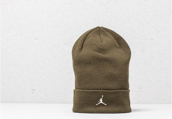 Jordan Cuffed Beanie Olive Canvas