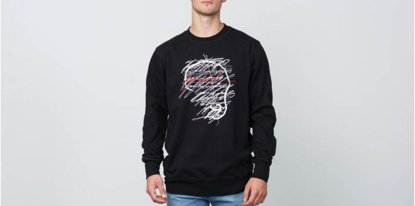 FTSHP x MAXIM Crewneck Sweatshirt Black