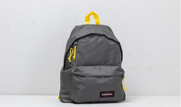Eastpak Padded Pak'R Backpack Grey/ Yellow