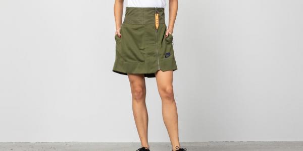 Nike Sportswear Polyknit Rock Skirt Olive Canvas