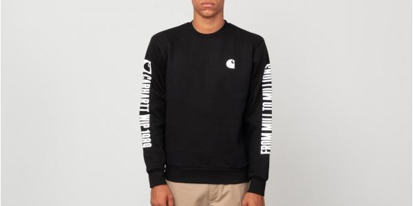 Carhartt WIP 1989 Sweatshirt Black/ White