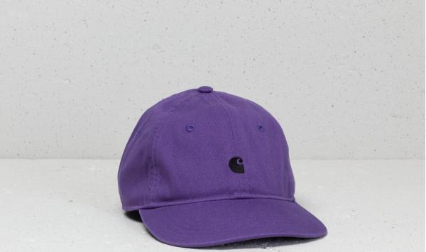 Carhartt WIP Madison Logo Cap Frosted Viola/ Black