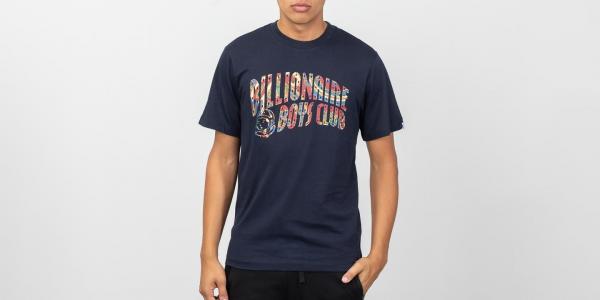 Billionaire Boys Club Paisley Arch Logo Tee Blue