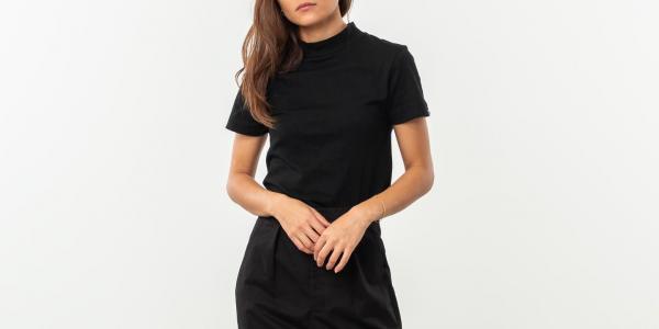 Lazy Oaf Shortsleeve Fitted Tee Black