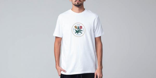Aimé Leon Dore Shortsleeve Home Crest Tee White