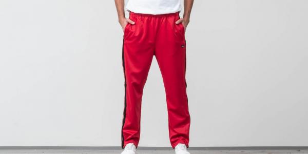 Stüssy Textured Rib Track Pant Red