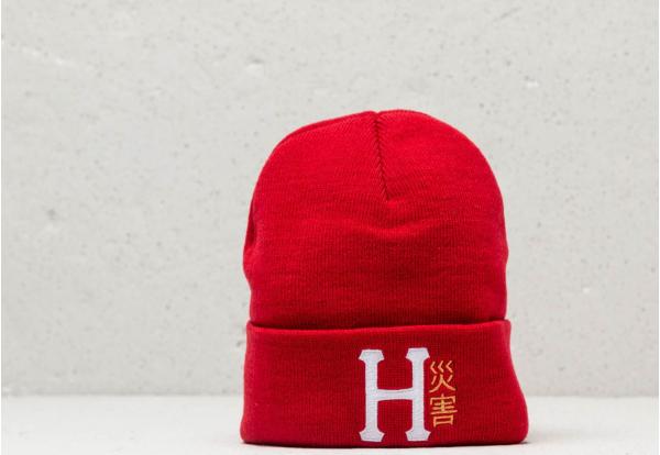 HUF Distaster Beanie Scarlet
