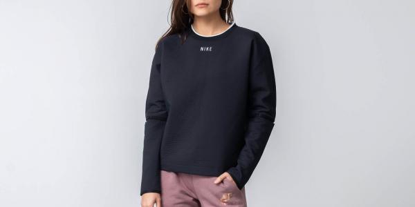 Nike Sportswear Tech Pack Crewneck Black/ Light Bone
